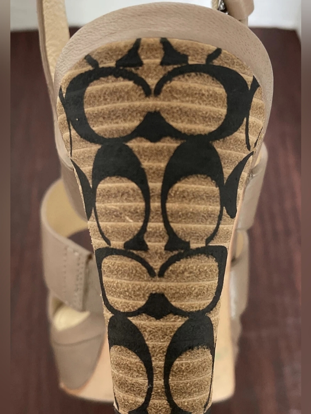 Coach Sandals Heels - Picture 3 of 4